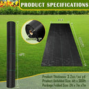 KAKO 4 x 300Ft Weed Barrier Fabric Heavy Duty, Weed Barrier Landscape Fabric, Garden Fabric Weed Barrier, Garden Weed Barrier Fabric Weed Cloth for Garden Fabric, Landscaping Fabric, Driveway Fabric by GreenHaven Gardens