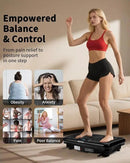 Shake Plate Vibration Exercise Machine for Lymphatic Drainage Massager & Weight Loss, 400 lbs Capacity Whole Body Vibrating Plate Workout for Women and Men by CozyNest Decor