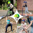 OnBros Kids Bike Helmet - Bike Helmets for 5-14 Boys or Girls with Visor, Children Bicycle Helmet for Skateboard Mountain Scooter Road Cycling, Lightweight and Adjustable 50-57CM by TinyTreasures Baby Boutique