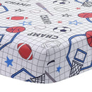 Lambs & Ivy Baby Sports 3-Piece Football/Basketball Baby Crib Bedding Set by TinyTreasures Baby Boutique