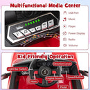 Costzon Ride on Car, 12V Licensed Ford Mustang Shelby GT500 Kids' Electric Vehicles w/Remote Control, USB Port, Radio, Music, Player, High Low Speed & Soft Start, Racing Kids Car for Toddlers (Red) by TinyTreasures Baby Boutique