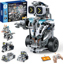 Sillbird Building Robot Dinosaur Kit with Remote Control Christmas Stem Gifts for Boys Age 8-12, Build Coding Robotic Toys for Kids Birthday, 5 in 1 Buildable Set with 646 Pieces by TinyTreasures Baby Boutique