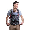 Beco Baby Carrier 8 Hybrid Newborn to Toddler Carrier (7-45lbs) - All in 1 Mesh Backpack, Front and Hip Carrier with Adjustable Seat - Cooling Ergonomic Carrier (Boho Rainbow) by TinyTreasures Baby Boutique