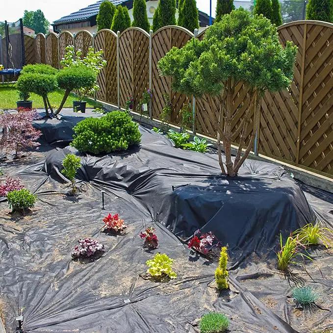 10 x 15 FT Pond Liner, 20 Mil Fish Pond HDPE Liner, Pond Liners for Outdoor Ponds, Koi Ponds, Garden Fountain, Waterfall, photo 7 of 9