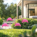 4E's Novelty 4 Pink Flamingos Yard Decorations - Large 23" Flamingos Yard Ornaments - Pink Flamingos for Yard Sculptures & Statues - Lawn Flamingos Outdoor Garden Decor, Weather Resistant by GreenHaven Gardens