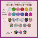 PHODDR 4300pcs Beads Bracelet Making Kit ，Beads for Jewelry Making Kit Supplies, Friendship Bracelet kit， Birthday Christmas Gifts for Girls Ages 5 6 7 8 9 10 11 12 Years Old by TinyTreasures Baby Boutique