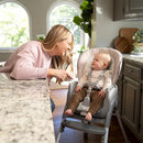 Ingenuity Trio Foldaway 6-in-1 Baby High Chair, 6 Ways to Use, Toddler Chair, Foldable Legs, 6M-5Y - Endless Blooms by TinyTreasures Baby Boutique
