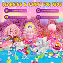Unicorn Terrarium Crafts Kit for Kids-LED Night Light Up & Remote Unicorn Birthday Gifts Toys for Girls Ages5 6 7 8 9 10 Year Old-Christmas Gifts for Girls by TinyTreasures Baby Boutique