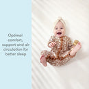 Newton Baby Essential Crib Mattress - Safe, Ultra-Breathable & Machine Washable Infant Crib Mattress, Removable Cover, Thick Cushion - White by TinyTreasures Baby Boutique