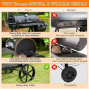 Sophia & William Heavy-Duty Charcoal Outdoor Smoker Grills, Extra Large Offset Smoker (941 SQ.IN. Cooking Area), Charcoal Grill & Smoker Combo for BBQ Patio Cooking by GreenHaven Gardens