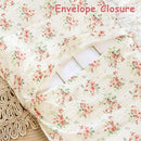 Hooyax Baby Lounger Cover 2 Pack - 100% Muslin Cotton Newborn Lounger Pillow Covers Only, Soft Breathable Infant Lounger Cover with Reinforced Stitching, Fits Most Standard Baby Loungers (Floral) by TinyTreasures Baby Boutique