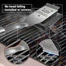 GRILLART Grill Brush Bristle Free, Safe Grill Brush for Outdoor Grill, SteamWizards BBQ Grill Cleaning Brush Kit, Replaceable Head Grill Scraper Tool, Grill Cleaner BBQ Accessories, Gifts for Men/Dad by GreenHaven Gardens