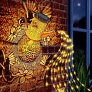 Solar Watering Can Lights,Hummingbird Mother's Day Gifts for Women Mom Grandma Birthday, Large Hanging Solar Lantern Waterproof Outdoor Garden Decorations for Yard Porch Landscape Patio Pathway by GreenHaven Gardens