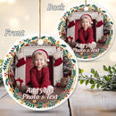 Personalized Baby Christmas Ornament 2025 - Custom New Baby Photo Ornaments - Sweet Gift for New Parents, Mom, Dad - Christmas, Birthday Gift for Babies, Boy, Girls, Family, Grandparents by TinyTreasures Baby Boutique