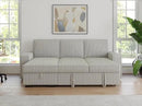 91-inch Reversible Sectional Sleeper by CozyNest Decor