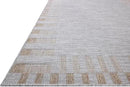 Loloi Amber Lewis Topanga Collection TOP-08 Silver/Natural 5'-3" x 7'-6" Indoor/Outdoor Area Rug by CozyNest Decor