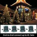 100 Count Warm White - String Lights - 21.6FT LED Christmas Lights, Mini led Lights for Indoor Outdoor Home Holiday Party Wedding Independence Day Decoration by CozyNest Decor