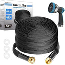 Garden Hose 50ft Made of TPE(BetterThan PVC), with 10 Patterns Sprayer Nozzle, Ultra-Light & Flexible Water Hose with Solid Brass Fittings, Non-Shrinking, Easy to Storage, Drinking Water Safe Material by GreenHaven Gardens