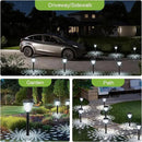 GOODFOEVER Solar Pathway Lights Outdoor, 10 Pack Solar Lights Outdoor Waterproof for Outside, Garden Decor for Yard, Patio, Landscape, Planter, Walkway, Driveway by GreenHaven Gardens