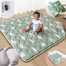 Baby Play Mat, 50x50 Playpen Mat with Super Soft Touch, Activity Mats with Upgraded Anti-Slip Bottom, Machine Washable Crawling Mats for Floor & Picnic(Trees) by TinyTreasures Baby Boutique
