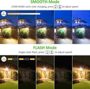 CLY LED Solar Lights Outdoor IP66 Waterproof, Bright Solar Dusk to Dawn Light 5000mah, Adjustable Angle, Solar Powered Security Flood Light 5M Cable for Wall Porch Shed Barn 2700K 4000K 6000K by GreenHaven Gardens