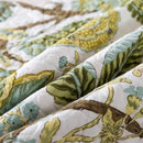 NEWLAKE Cotton Bedspread Quilt Sets - Reversible Patchwork Coverlet Set, Floral Vine Pattern, King Size by CozyNest Decor