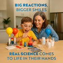 Playz Extreme Chemistry Set – 52 Unique Experiments, Science Kits for Kids Age 8-12, Lab Gear, Volcano Project, Learning Tools, Fair Activity, Discovery Gift, STEM Toys for Boys and Girls by TinyTreasures Baby Boutique