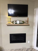 joelsantiques 36 Inch Wooden Floating Shelves for Wall - 36x6x2 in - Made of Natural Wood - Long Heavy Duty Rustic Wall Shelves for Bedroom - Perfect for Living Room, Kitchen - Natural by CozyNest Decor
