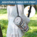 Picnic Blankets Extra Large Outdoor - Beach Blanket Waterproof Sandproof with Shoulder Strap, Machine Washable, Picnic Mat with Stakes for Grass Concert, Park.BohoGeometry by TinyTreasures Baby Boutique