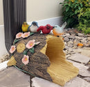 Bird Gutter Downspout Statue, Splash Block, Eco-Friendly Resin Decorative Gutter Extension Downspout, 3x4 Inch Gutter Extender Diverter, Rain Gutter Guard & Noise Dampener, Ideal Outdoor Gift by GreenHaven Gardens