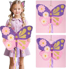 WERNNSAI Butterfly Piñata - Butterfly Birthday Party Supplies Pinata with Stick and Blindfold for Girls Kids Pull String Piñata Family Games Classroom Birthday Party Decorations 16.4” x 12.4” by TinyTreasures Baby Boutique