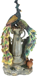 Design Toscano Peacocks in Paradise Statue by GreenHaven Gardens