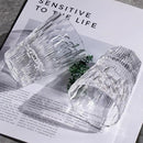 KAMMAK Crystal Whiskey Glasses Set of 2, Handcrafted 6.09oz Old Fashioned Glasses Stemless, Luxury Cocktail Glasses, Hand Blown Scotch Cup for Women, Men Gift for Rocks, Bourbon, Bar Barware by CozyNest Decor