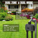 Raddy WS-3 WiFi Water Timer,2 Zones Sprinkler Timer for Garden Hose, Automatic Irrigation System with WiFi Hub, APP Control, Work with AWiFi Hub, Rain Delay for Lawns and Yard,2 Outlets by GreenHaven Gardens