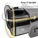 TOPDesign Universal Baby Stroller Organizer, Stroller Caddy with Heightened Insulated Cup Holders & Non-Slip Secure Hooks Accessories, Fits Most Strollers, Machine Washable (Baroque Gold) by TinyTreasures Baby Boutique