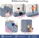 MeMoreCool Kids Floor Futon Mattress Large 6x4 FT, Thicken Foam Tatami Sleeping Pad for Playroom, Foldable Crawling Mat for Children’s Play Area by TinyTreasures Baby Boutique