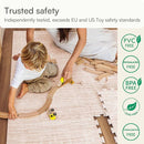 Lillefolk Baby Play Mat for Floor – 8x8ft Dusk | Soft Non Toxic Premium EVA Foam Tiles for Tummy Time, Crawling & Playroom – Waterproof Interlocking Floor Mat for Babies & Toddlers (16 Tiles) by TinyTreasures Baby Boutique