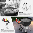 Stanbroil Grill Side Table for 22 Inch Weber Master-Touch & Original Kettle & Original Kettle Premium Charcoal Grills by GreenHaven Gardens