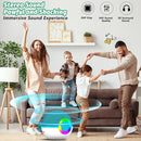 goopow Mini Karaoke Machine Speaker for Kids Adults, Portable Bluetooth Microphone Song Toys with LED Light, Best Chritmas Birthday Festival Gift for 3 4 5 6 7 8+ Year Old Girls Boys (Green-2MIC) by TinyTreasures Baby Boutique