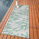 Keen Home Design Terrace Outdoor Runner Rug - 2x10 Washable Indoor/Outdoor Rug for Patio, Kitchen, Balcony, Beach, Garden, Deck and Porch, Size: 2'2"x9'11" by GreenHaven Gardens