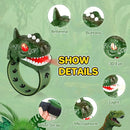 Dinosaur Walkie Talkies for Kids Rechargeable, Wrist Walkie Talkie with Flashlight, Outdoor Toys Camping Gear, T-Rex Dino Toy Birthday Gifts for Boys Girls Age 3-12 Years Old by TinyTreasures Baby Boutique