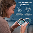 Babysense Prisma Baby Monitor with Camera and Audio, 5” HD Video Baby Monitor, 6-Color Night Light, Split Screen, Baby Sound Machine with White Noise & Lullabies, Secure No WiFi by TinyTreasures Baby Boutique