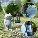 Garden Statue Outdoor Decor, Patio Garden Sculptures & Statues, Resin Outdoor Decor Gift for Women Mom Grandma (Frog) by GreenHaven Gardens