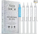 5 x Teeth Whitening Gel (4+1 Desensitizing Gel), No Sensitivity Teeth Whitening Gel Kit, Effective Teeth Whitener, Travel-Friendly Tooth Whitening Pen, Carbamide Peroxide Tooth Bleaching by CozyNest Decor