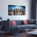 Brooklyn Bridge Canvas Wall Art Living Room City Wall Decor for Office Modern Pictures for Bedroom Wall Decor 20 x 40 Inch by CozyNest Decor