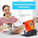 TidyFriend No-Spill Liquid Laundry Detergent Dispenser Holder, Laundry Soap Dispenser Holder with Drip Tray for Laundry Room Organization (No Strap, Black) by CozyNest Decor