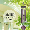 Large Wind Chimes with 6 Heavy Tubes for Outside Deep Tone - 48" Wind Chimes Outdoor Clearance, Deep Tone, Windchimes Outdoors, Memorial, Sympathy Gift, Garden Patio Yard, Home Decorate-Bronze by CozyNest Decor
