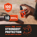 Ben's 100 Tick & Insect Repellent - Alcohol-Free DEET Insect Repellent Pump Spray - Offers 10 Hours of Protection for Adults & Children - 1.25 fl oz (Pack of 4) by TinyTreasures Baby Boutique