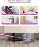 Schenley Steam Mop Cleaner with Detachable Handheld Steamer for Cleaning Hardwood, Laminate Floor, Tiles and Grout, with 7-in-1 Multi-purpose Accessories and Washable Microfiber Pads by CozyNest Decor