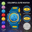 Kids Watch,Boys Watch for 3-15 Year Old Boys,Digital Sport Outdoor Multifunctional Chronograph LED 50 M Waterproof Alarm Calendar Analog Watch for Children with Silicone Band,Kids Gift by TinyTreasures Baby Boutique